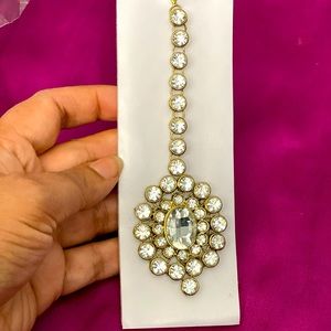 Rhinestone head jewelry, NWT.